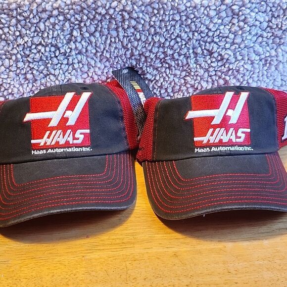 Nascar Haas 14 Clint Bowman Trucker Velcroback Hat - New - Picture 9 of 9